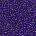 11-1427:  11/0 Dyed Silverlined Dark Violet Miyuki Seed Bead - 11-1427*