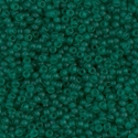 11-147F:  11/0 Matte Transparent Emerald Miyuki Seed Bead 