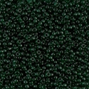 11-156:  11/0 Transparent Dark Emerald Miyuki Seed Bead 