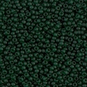 11-156F:  11/0 Matte Transparent Dark Emerald Miyuki Seed Bead 