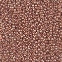 11-187:  11/0 Copper Plated Miyuki Seed Bead 