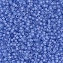 11-1929:  11/0 Semi-Frosted Pale Blue Lined Cornflower  Miyuki Seed Bead 