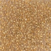 11-195: 11/0 24kt Gold Lined Crystal Miyuki Seed Bead 100 grams - 11-195