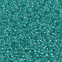 11-2605:  11/0 Sparkling Aqua Green Lined Crystal AB Miyuki Seed Bead 