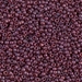 11-313SF:  11/0 Semi-Frosted Cranberry Gold Luster Miyuki Seed Bead - 11-313SF*
