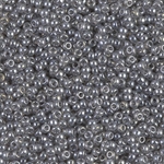 11-368:  11/0 Silver Gray Luster Miyuki Seed Bead - Discontinued 