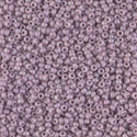 11-410FR:  11/0 Matte Opaque Mauve AB Miyuki Seed Bead 