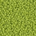 11-416:  11/0 Opaque Chartreuse Miyuki Seed Bead 
