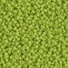 11-416:  11/0 Opaque Chartreuse Miyuki Seed Bead approx 250 grams - 11-416