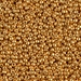 11-4203:  11/0 Duracoat Galvanized Yellow Gold Miyuki Seed Bead - 11-4203*