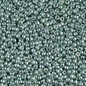 11-4216:  11/0 Duracoat Galvanized Sea Foam Miyuki Seed Bead 