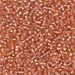 11-4262:  11/0 Duracoat Silverlined Dyed Rose Copper Miyuki Seed Bead - 11-4262*
