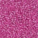 11-4267:  11/0 Duracoat Silverlined Dyed Pink Parfait Miyuki Seed Bead - 11-4267*