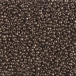 11-461:  11/0 Metallic Chocolate Miyuki Seed Bead 
