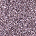 11-478:  11/0 Opaque Mauve AB Miyuki Seed Bead 