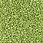 11-479:  11/0 Opaque Chartreuse AB Miyuki Seed Bead 