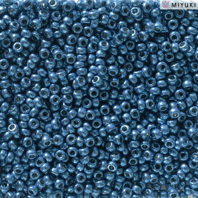 Miyuki 11/0 Duracoat Matte Opaque Dyed Navy Blue Delica Seed Beads 2.5-Inch  Tube