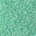 11-520:  11/0 Mint Green Ceylon Miyuki Seed Bead 