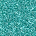 11-536:  11/0 Aqua Green Ceylon Miyuki Seed Bead 