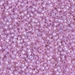 11-644:  11/0 Dyed Hot Pink Silverlined Alabaster Miyuki Seed Bead - 11-644*