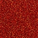 15-10:  15/0 Silverlined Flame Red  Miyuki Seed Bead approx 250 grams - 15-10