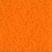 15-138F:  15/0 Matte Transparent Orange Miyuki Seed Bead - 15-138F*