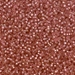 15-1627:  15/0 Dyed Semi-Frosted Silverlined Light Cranberry  Miyuki Seed Bead - 15-1627*