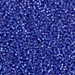 15-1647:  15/0 Dyed Semi-Frosted Silverlined Violet Miyuki Seed Bead - 15-1647*