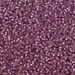 15-1650:  15/0 Dyed Semi-Frosted Silverlined Lavender Miyuki Seed Bead - 15-1650*