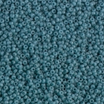 15-1685:  15/0 Dyed Semi-Frosted Opaque Shale  Miyuki Seed Bead 