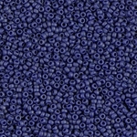 15-2039:  15/0 Matte Metallic Royal Blue  Miyuki Seed Bead 