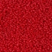 15-408:  15/0 Opaque Red  Miyuki Seed Bead - 15-408*