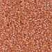 15-4262:  15/0 Duracoat Silverlined Dyed Rose Copper Miyuki Seed Bead - 15-4262*