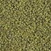 15-4515:  15/0 Opaque Chartreuse Picasso Miyuki Seed Bead - 15-4515*