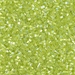 15C-258:  15/0 Cut  Transparent Chartreuse AB  Miyuki Seed Bead - 15C-258*