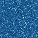 15C-291:  15/0 Cut  Transparent Capri Blue AB Miyuki Seed Bead - 15C-291*