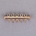 190-010-G: Gold Filled Slide Lock Tube Clasp 5 strand - (1 piece) - 190-010-G