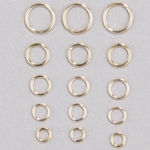 190-247:  Soldered Gold-Filled Jump Rings 