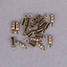 192-540-AB: 1mm Antique Brass Folding Crimp (20 pcs) - 192-540-AB
