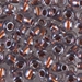 2-3206:  2/0 Magic Copper Plum Lined Crystal Miyuki Seed Bead - 2-3206*