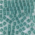 282-140-ER:  4mm Erinite Swarovski Crystal Cube (12 pcs) 