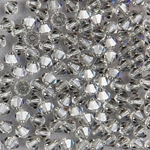 284-020:  5328 4mm bicone  Black Diamond (36 pcs) 