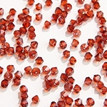 284-075:  5328 4mm bicone Crystal Red Magma (36 pcs) 