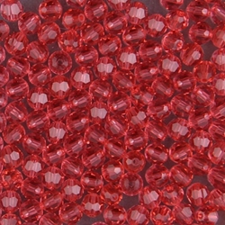 284-870:  5000 4mm fac rnd  Padparadscha (36 pcs) 