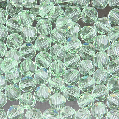 286-545:  5000 6mm fac rnd  Chrysolite (36 pcs) 