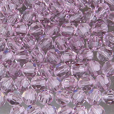 286-650:  5000 6mm fac rnd  Lt Amethyst (36 pcs) 