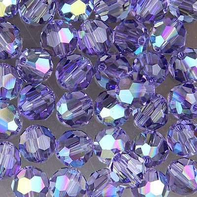 288-781:  5000 8mm fac rnd  Tanzanite AB (36pcs) 