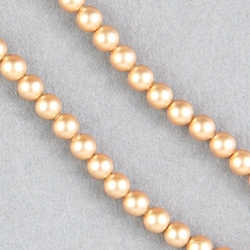 29-0433:  5810 4mm Vintage Gold Crystal Pearl 