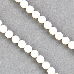 29-0435:  5810 4mm Ivory Crystal Pearl 