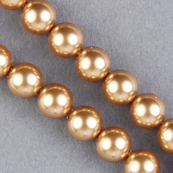 29-0803:  5810 8mm Bright Gold Crystal Pearl 